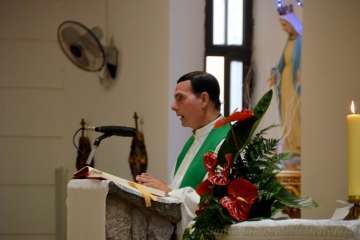 Misa y procesión del Sagrado Corazón de Jesús en La Garita (Foto Francisco Javier Santana)
